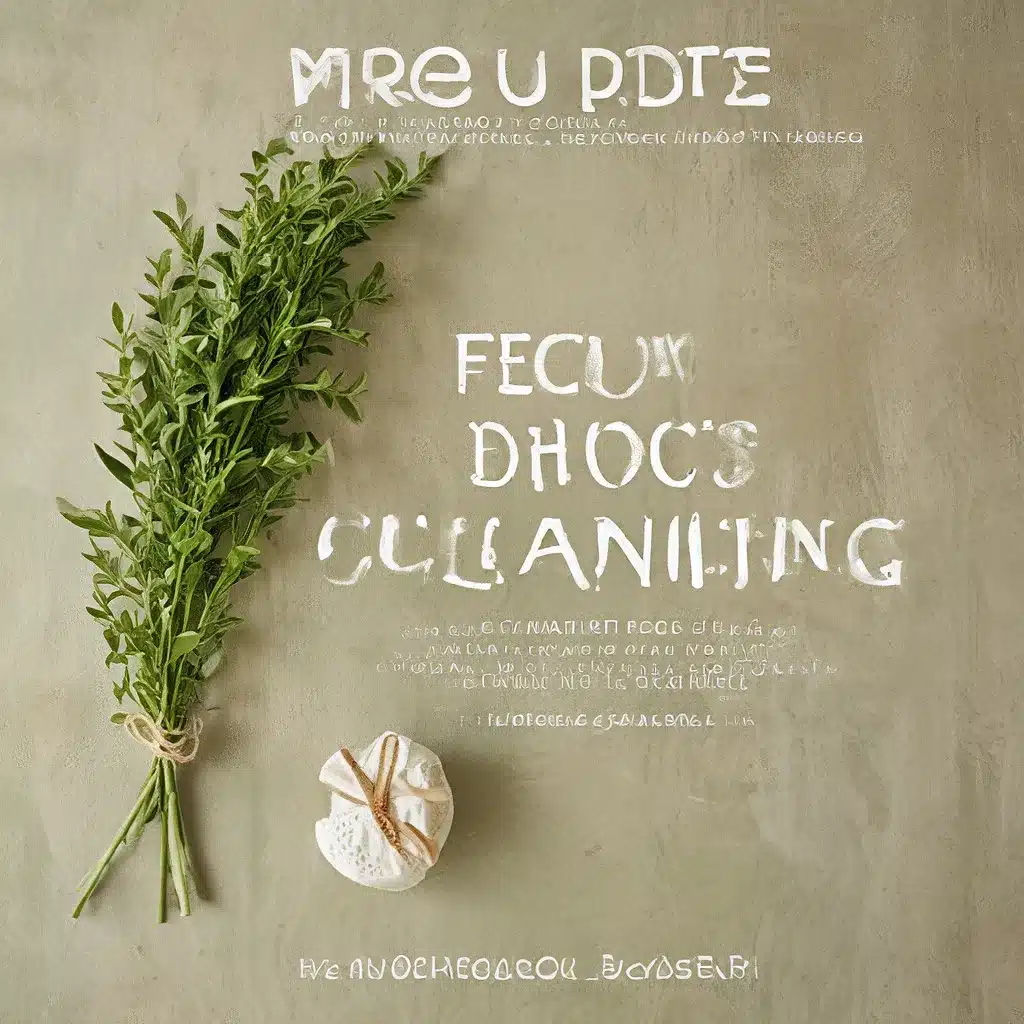 Eco-Chic Cleaning: Sustainable Practices for a Cleaner, Greener Future