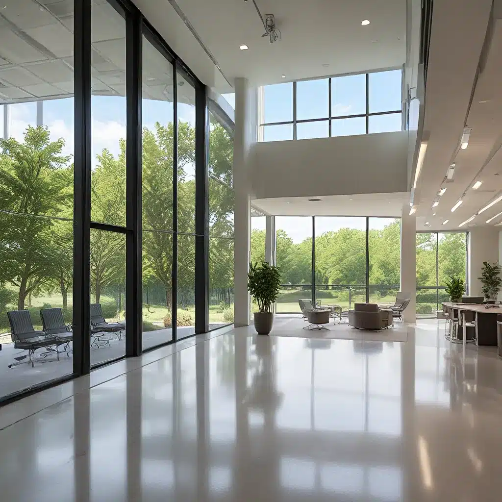 Streak-Free Serenity: Achieving a Calming Atmosphere with Pristine Office Windows