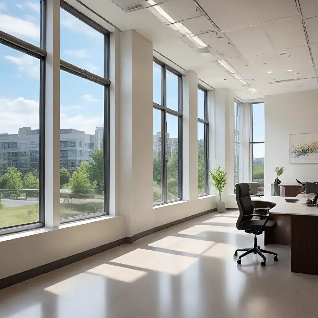 Streak-Free Serenity: Achieving a Tranquil Atmosphere with Pristine Office Windows